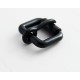 4pc/lot black alloy cylinder pin strap buckle