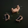 High quality stainless steel C DE Cartier bag hardware kit