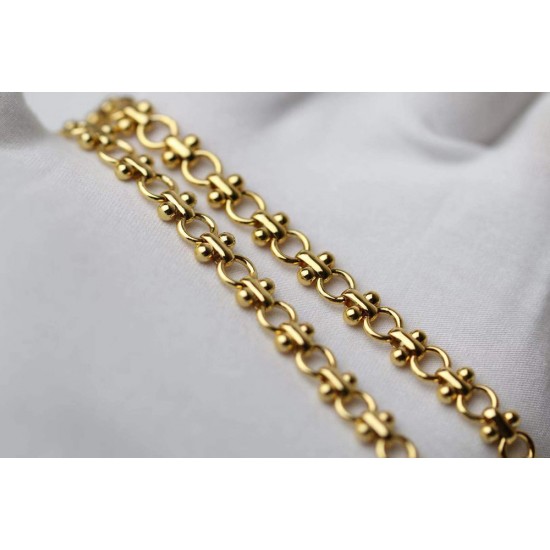 Toppest quality, solid brass bag chain