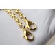 Toppest quality, solid brass bag chain