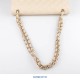 Chanel stainless steel 18K real gold plating  eyelet, grommet, 20pc/lot