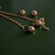 High quality solid brass Chanel bag ball connector