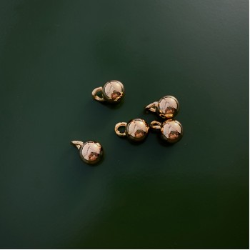 High quality solid brass Chanel bag ball connector