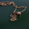 High quality solid brass Chanel bag ball connector