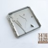 Stainless steel Cigarette case diy kit, 2pc/lot