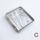 Stainless steel Cigarette case diy kit, 2pc/lot