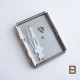 Stainless steel Cigarette case diy kit, 2pc/lot