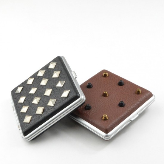 Stainless steel Cigarette case diy kit, 2pc/lot