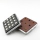 Stainless steel Cigarette case diy kit, 2pc/lot