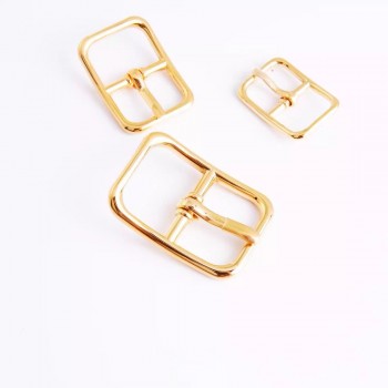 Stainless steel curved bar needle buckle, 2pc/lot