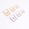 Stainless steel curved bar needle buckle, 2pc/lot