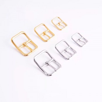 Stainless steel curved bar needle buckle, 2pc/lot