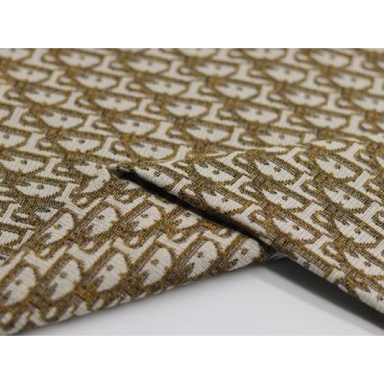 Dior Oblique fabric, Dior saddle bag making material