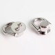 High quality stainless steel duffle bag tab, 2pc/lot High quality stainless steel duffle bag tab, 2pc/lot