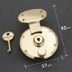 Dulles briefcase round lock