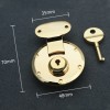 Dulles briefcase round lock