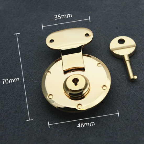 Dulles briefcase round lock