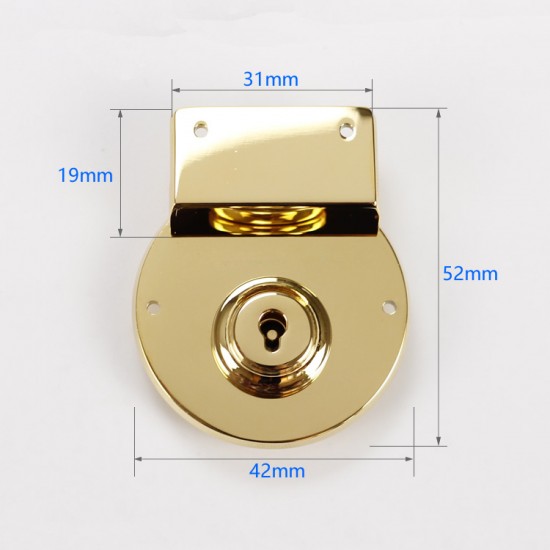 Dulles briefcase round lock