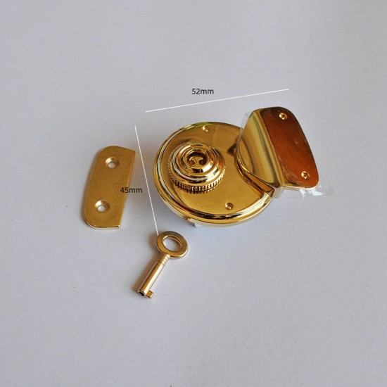 Dulles briefcase round lock