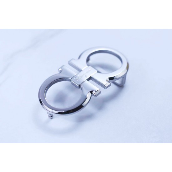 High quality stainless steel Ferragamo 40mm waist belt buckle