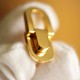 Japanese solid brass foldable D-ring, 2pc/lot, hanger, tab Japanese solid brass foldable D-ring, 2pc/lot, hanger, tab