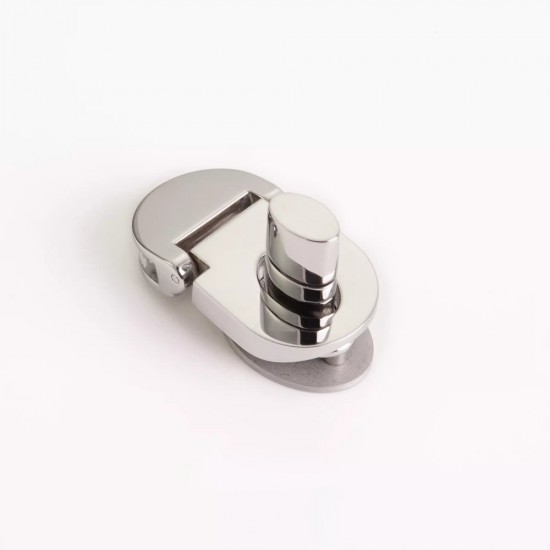 Stainless steel foldable twist bag lock