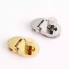 Stainless steel foldable twist bag lock