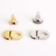 Stainless steel foldable twist bag lock