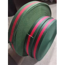 Gucci webbing belt, fabric shoulder belt, waist strap, 5 yards/lot