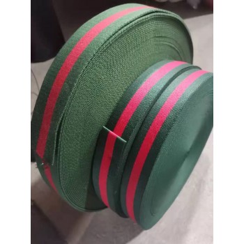 Gucci webbing belt, fabric shoulder belt, waist strap, 5 yards/lot