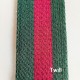 Gucci webbing belt, fabric shoulder belt, waist strap, 5 yards/lot Gucci webbing belt, fabric shoulder belt, waist strap, 5 yards/lot