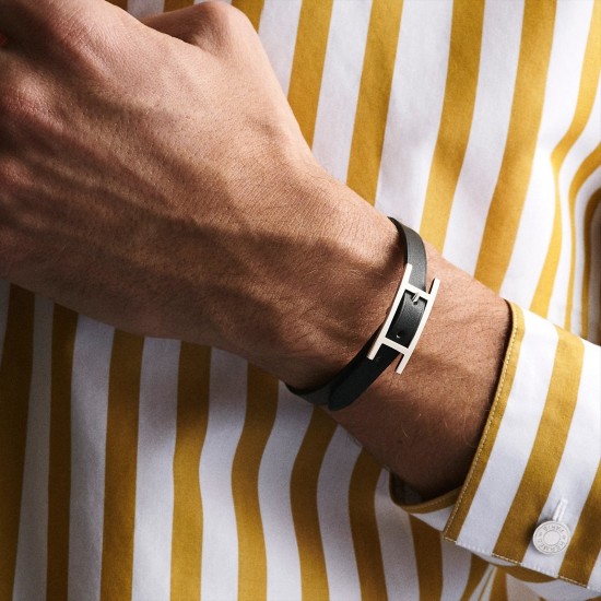 Hermes Behapi double tour bracelet hardware