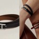 Hermes Behapi double tour bracelet hardware
