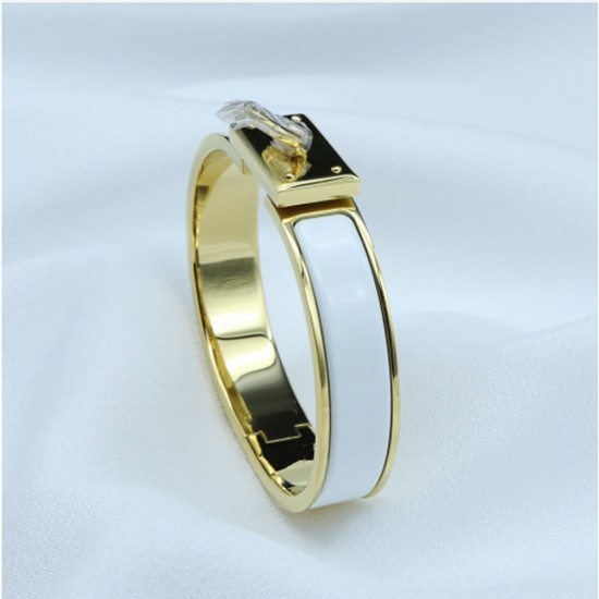 Hermes Clic Anneau Colliers de Chiens bracelet 12mm stainless steel DIY bracelet