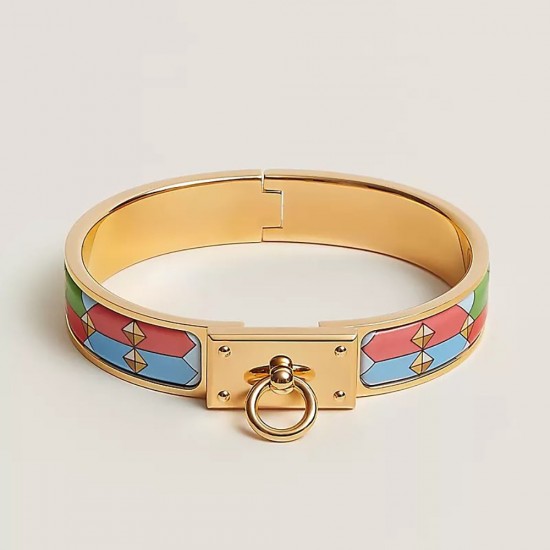 Hermes Clic Anneau Colliers de Chiens bracelet 12mm stainless steel DIY bracelet