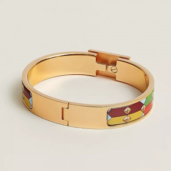 Hermes Clic Anneau Colliers de Chiens bracelet 12mm stainless steel DIY bracelet