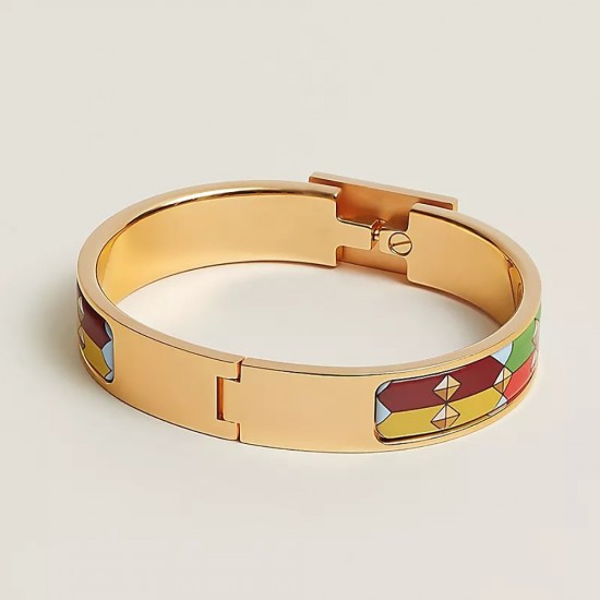 Hermes Clic Anneau Colliers de Chiens bracelet 12mm stainless steel DIY bracelet