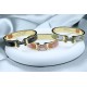 H Clic H Inlay bracelet bracelet 12mm stainless steel DIY bracelet