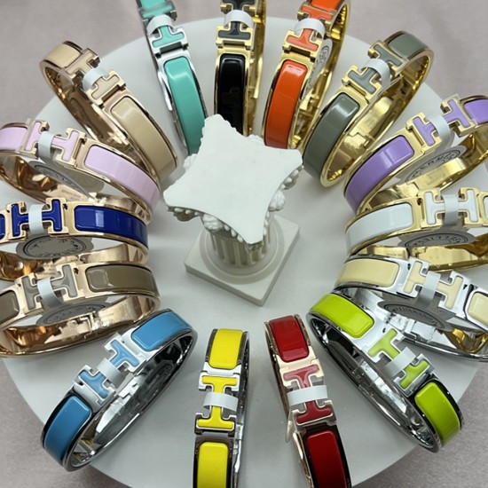 H Clic H Inlay bracelet bracelet 12mm stainless steel DIY bracelet