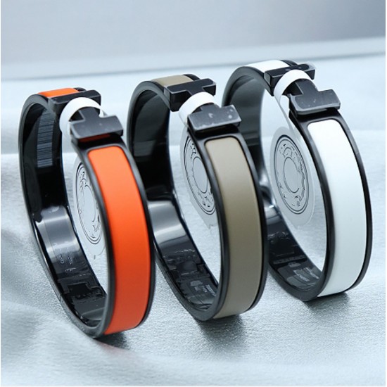 Hermes Clic HH So Black 12mm stainless steel DIY bracelet Hermes Clic HH So Black 12mm stainless steel DIY bracelet