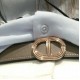 High quality stainless steel Hermes Chaine D'Ancre 24mm pig nose waist belt buckle