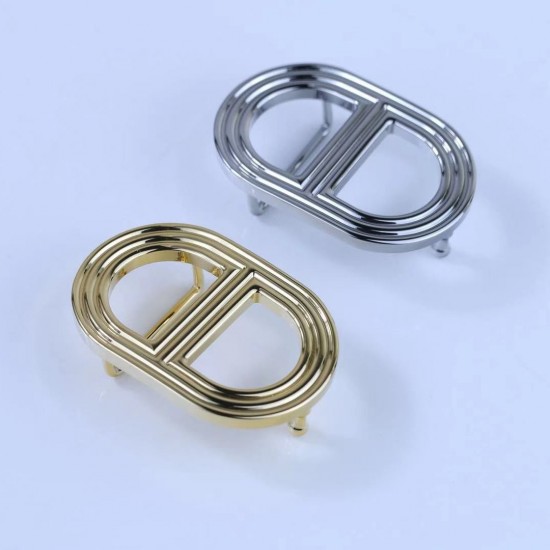 High quality stainless steel Hermes Chaine D'Ancre 24mm pig nose waist belt buckle
