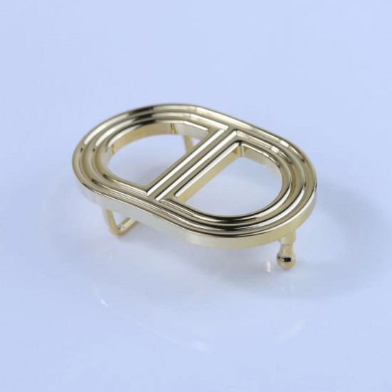 High quality stainless steel Hermes Chaine D'Ancre 24mm pig nose waist belt buckle