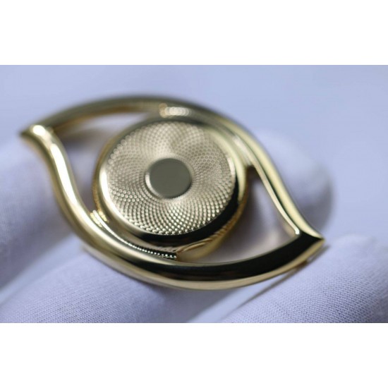High quality stainless steel 13mm Hermes eye waist belt buckle