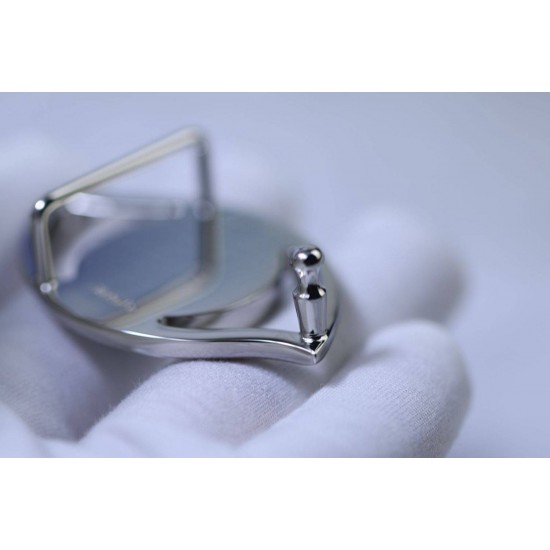 High quality stainless steel 13mm Hermes eye waist belt buckle