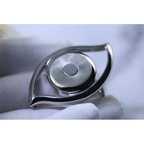 High quality stainless steel 13mm Hermes eye waist belt buckle