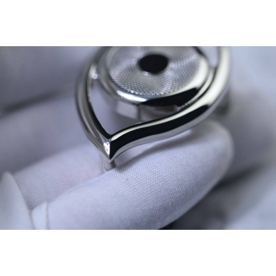High quality stainless steel 13mm Hermes eye waist belt buckle