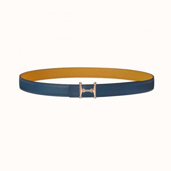 High quality stainless steel 24mm H Mors H Collier de chien waist belt buckle