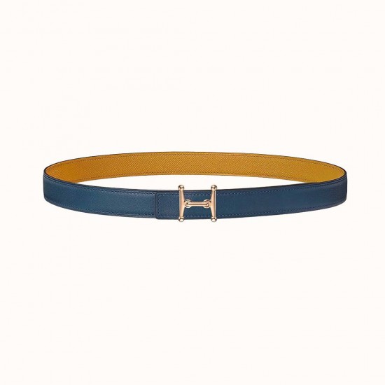 High quality stainless steel 24mm Hermes Mors H Collier de chien waist belt buckle