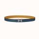 High quality stainless steel 24mm Hermes Mors H Collier de chien waist belt buckle
